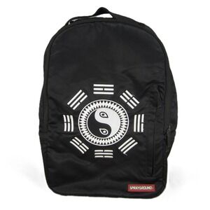 Sprayground Zen Tang Backpack Unisex OS Black Yin Yang School Laptop Bag Durable
